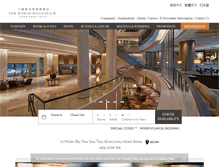 Tablet Screenshot of newworldmillenniumhotel.com